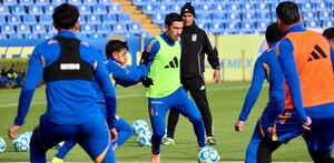 Entrenamiento de Tigres en el Estadio Universitario.