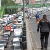 Transportistas bloqueando puntos del Valle de México.