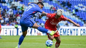 Cruz Azul vs Atlas desde el Estadio Cuauhtémoc.