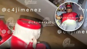 Los policías arribaron al cuarto secreto de ‘El Escorpión’ para detenerlo.