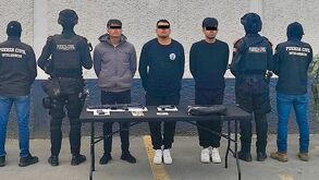 Detenidos en operativo presuntamente armados en Monterrey