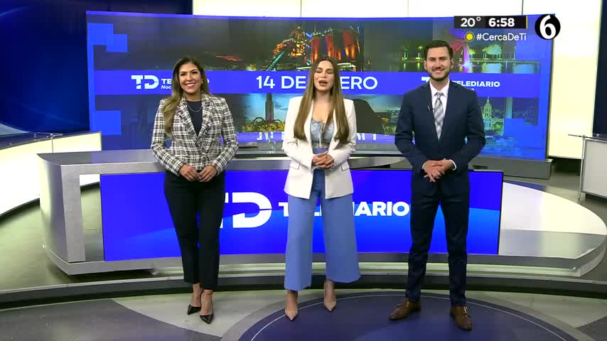 Programa conducido por Pamela Longoria, Víctor González y Sandra González, miércoles 14 de enero de 2026.
