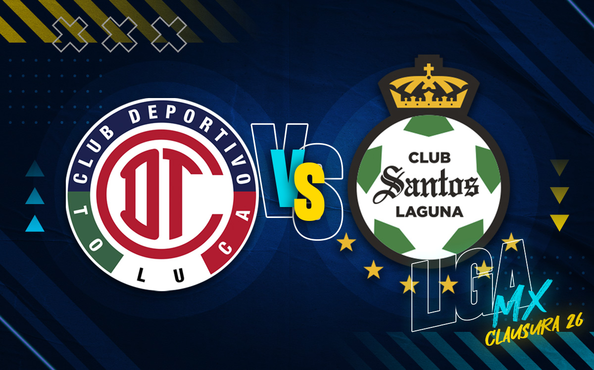 Toluca enfrenta a Santos, minuto a minuto en vivo por Telediario