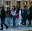Alumnos de preparatoria en la Ciudad de México.