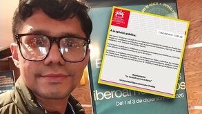 Fotografía de Ariel Escobar Barrios, maestro de la Ibero Puebla desaparecido.