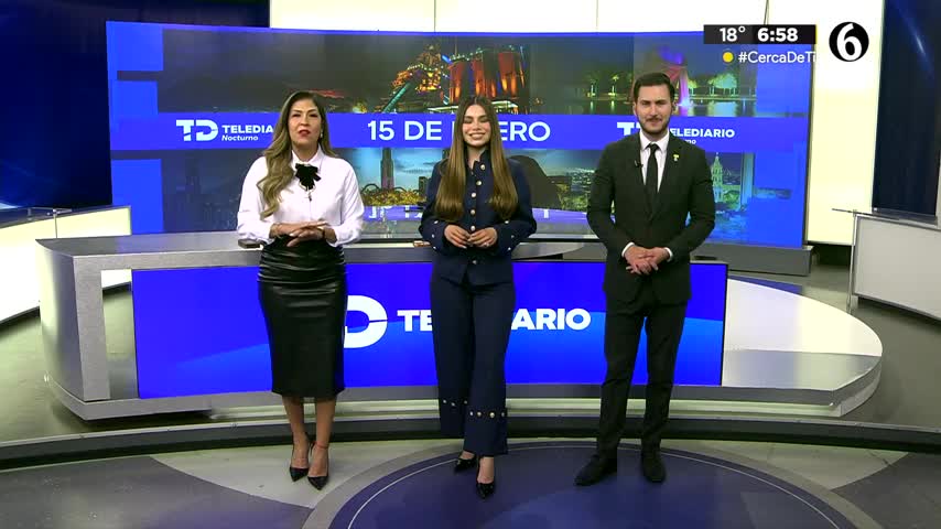 Programa conducido por Pamela Longoria, Víctor González y Sandra González, jueves 15 de enero de 2026.