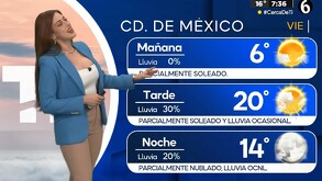 ¿Cuál será la temperatura mínima en CdMx el 16 de enero del 2026?