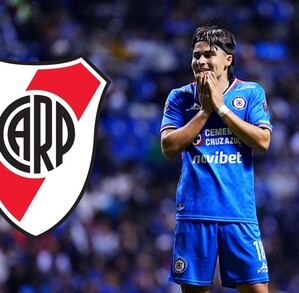 Luka Romero en el partido de Cruz Azul vs Pumas del Apertura 2025.