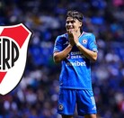 Luka Romero en el partido de Cruz Azul vs Pumas del Apertura 2025.