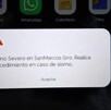 El movimiento ocurrió horas antes del amanecer, lo que provocó que la alerta sísmica se escuchara en altavoces y dispositivos móviles.