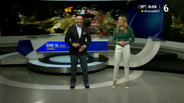 Telediario nocturno CdMx, viernes 16 de enero de 2026.
