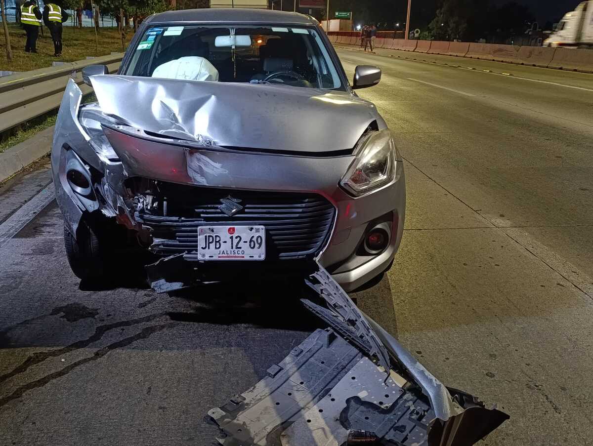 Altercado vial termina en choque en Periférico Sur de Zapopan