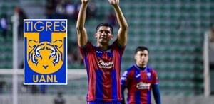 Francisco Reyes, defensa central mexicano, jugando con el Atlante en la Liga de Expansión MX.