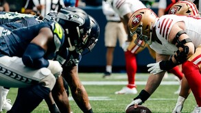 Seattle Seahawks enfrentando a los San Francisco 49ers.