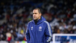 André Jardine durante el encuentro de Pachuca vs América.