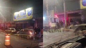 Policía acordona el bar La Tóxica tras balacera en Tultitlán.