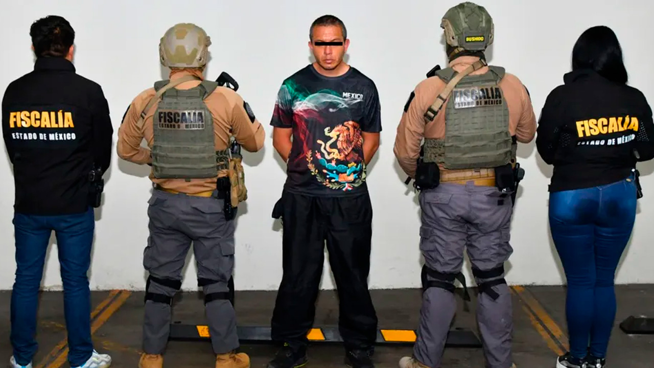 Autoridades federales y estatales detuvieron a Eric Antonio ‘N’, presunto responsable del feminicidio de Cindy y Teresita en Cuautitlán, Estado de México.