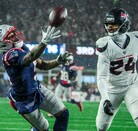 Texans vs Patriots en el Gillete Stadium.
