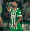 Edwin Cardona festejando el golazo que hizo en la jornada 1 de la Liga de Colombia en 2026 con Atlético Nacional.