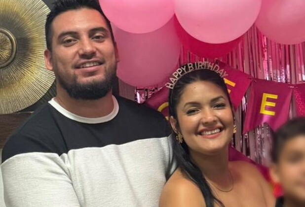 Familia de tres, mujer afectada