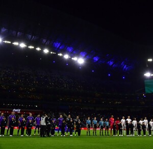 Estadio Monterrey durante el Juego de Leyendas 2026.