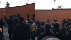Riña entre policías y repartidores en Tlalpan, CdMx