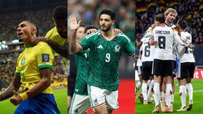 Selección de Brasil, México y Alemania en el Ranking FIFA.