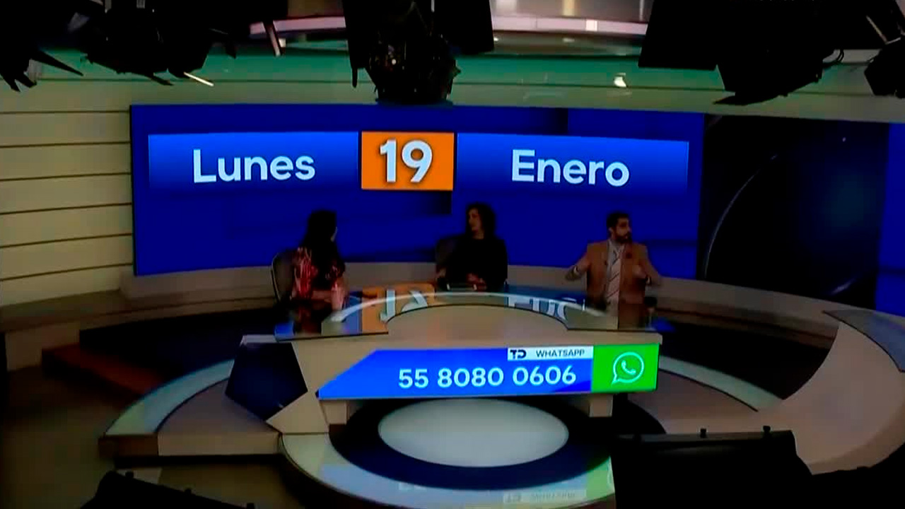 Programa conducido por Ana Laura Alanís, Liliana Sosa y David Medrano, lunes 19 de enero de 2026.