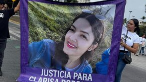 Manifestación por Clarisa, mujer atropellada en Puerto Vallarta