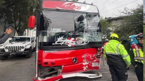 Choque de Ruta 405 en Monterrey.