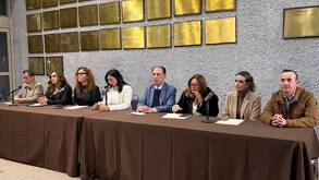Rueda de prensa en el Congreso local