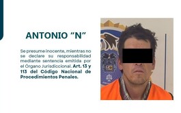 Ficha de detención de asesino en Teocaltiche