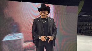 Edwin Luna y su nuevo look.