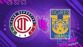 Toluca vs Tigres Femenil de la jornada 4 del Clausura 2026.