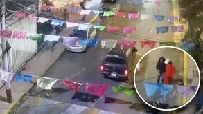 Cámaras de seguridad captaron el momento en el que Ulises 'N' llevó a un hombre a un deportivo para matarlo en Milpa Alta.