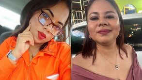 Fotos de dos mujeres deportistas que fallecieron en un accidente en Oaxaca.