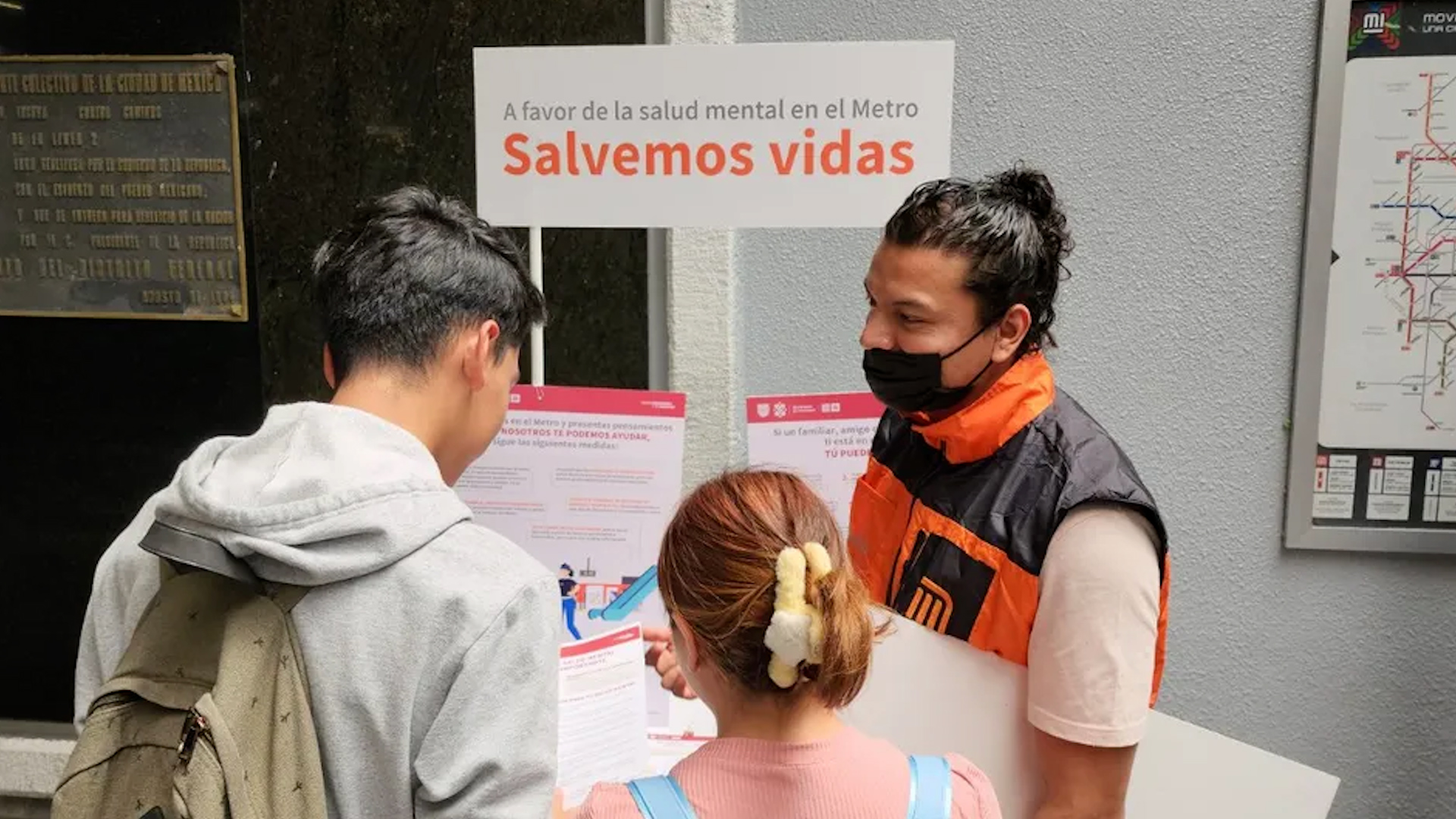 El STC Metro busca a través de este programa brindar contención emocional, apoyo y referencia psicológica a usuarios que lo necesiten.