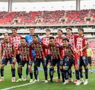 Plantel de Chivas ante los 'Gallos' de Querétaro en la jornada 3 del Clausura 2026.