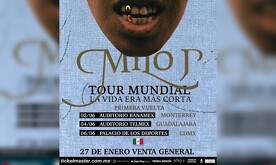 Imagen de fechas de conciertos de Milo J en México.