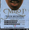 Imagen de fechas de conciertos de Milo J en México.