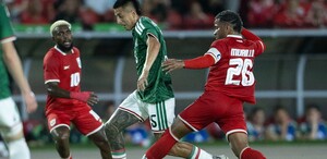 Panamá vs México desde el estadio Rommel Fernández.