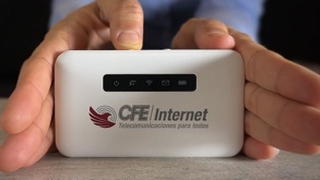 Módem del internet de la Comisión Federal de Electricidad en México.