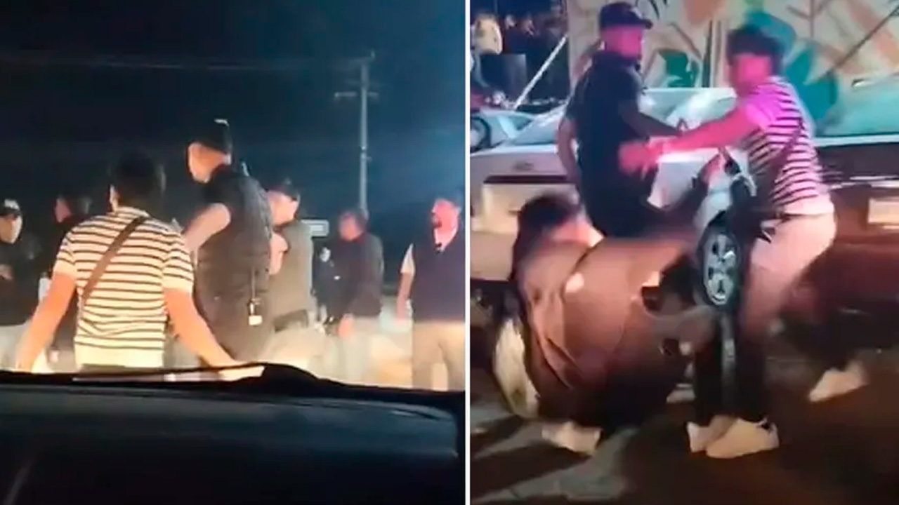 Una riña entre jóvenes en presunto estado de ebriedad afuera del bar Safaera, en Puerta de Hierro, Pachuca, provocó la movilización policial.