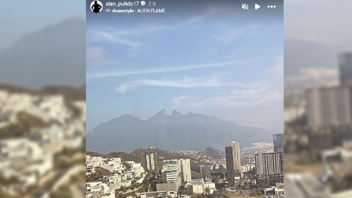 Historia en Instagram de Alan Pulido en Monterrey / Captura