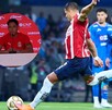Javier Hernández cobrando el penal que terminó costándole el pase a semifinales a Cruz Azul