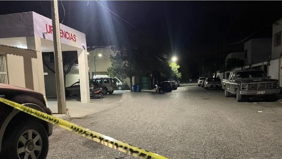 El lugar en donde el joven recibió atención médica en Parras