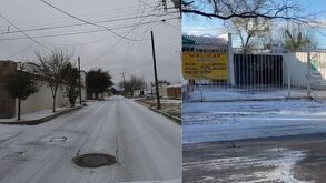 Zonas nevadas en el estado de Coahuila