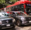 Autos con placas extranjeras circulando en la Ciudad de México con el pase turístico 2025.