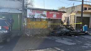 Incendio de frutería en Apodaca.