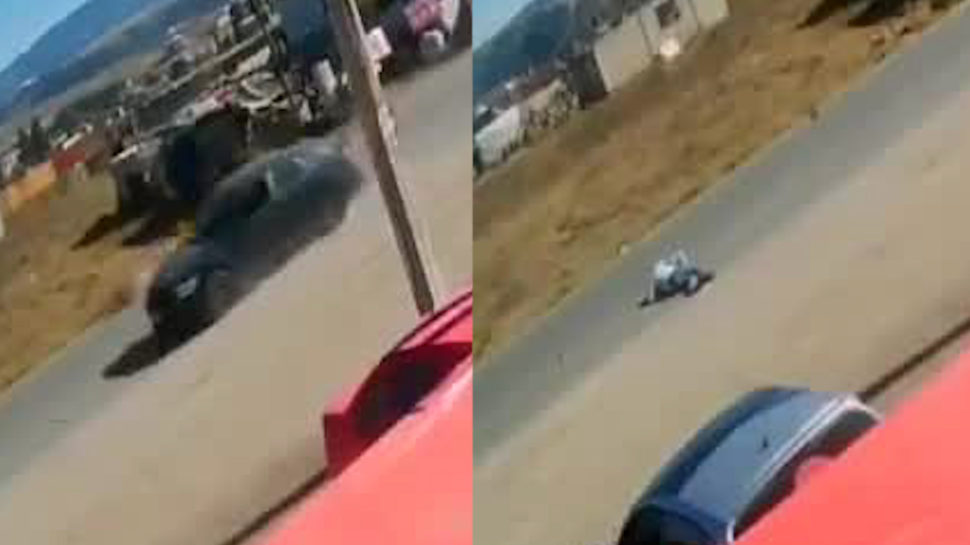 El hombre viajaba en su bicicleta cuando fue embestido por un auto en calles de Toluca.